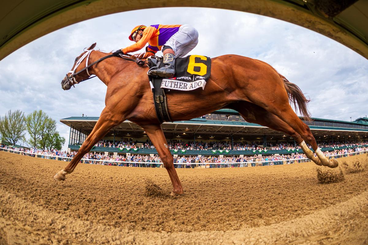 Further Ado, Blue Grass Stakes, Keeneland, America’s Best Racing, Triple Crown, Kentucky Derby, horse racing, ABR Further Ado, Blue Grass Stakes, Keeneland, America’s Best Racing, Triple Crown, Kentucky Derby, horse racing, ABR
